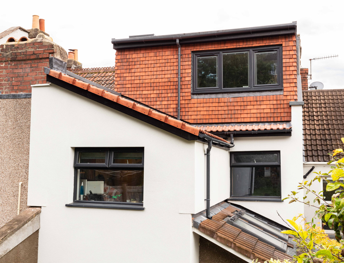 Full-width dormer loft conversion, Bedminster